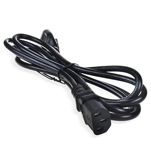 Accessory USA 6ft UL Listed AC Power Cord for Elna #446891-20 to Elna Sewing Machine Elna #446891-20 44689120 Air Electronic 38,39,39,58,59,68,69,45,46,55,56,65,66,500,Lotus 22,Stella 17,27,37,57