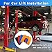 80 Pcs Car Lift Auto Leveling Shim Install Kit for 2 Post 4 Post Car Lift Precise Leveling Installation, 4/5