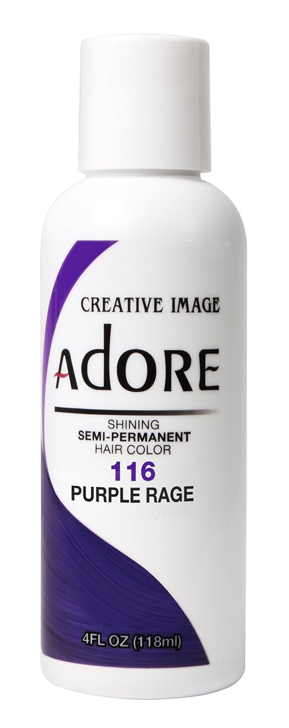 Adore Shining Semi Permanent Hair Colour, 116 Purple Rage