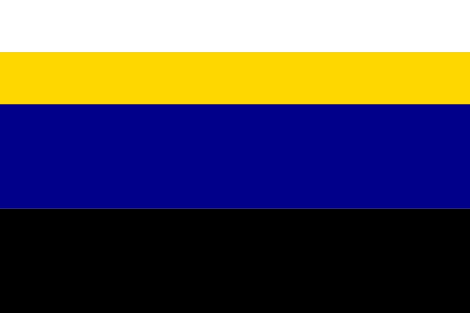Drapeau Large Libušín KL CZ avec coutures renforcées et impression double face haute fidélité