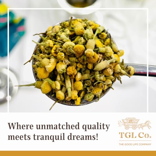 Image of TGL Co.Chamomile Herbal Tea Infusion (50G Tin Can)|Rich in Anti Oxidant | Refreshing | No Artificial flavor | Improve Digestion