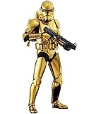 Hot Toys Clone Trooper (Gold Chrome Version) MMP Fully Poseable Exclusive Figure