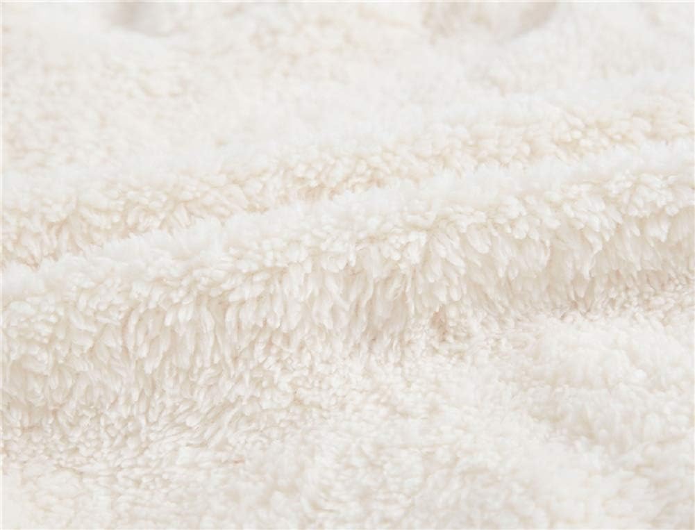 Toddler Girls Boys Fleece Hoody Jacket Zip Up Teddy Coat Warm Winter Outwear - Image 6