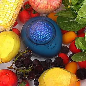 LYEAA Draagbare Fruit Groente Wasmachine Automatische Voor Schoonmaken Rijst Vlees Voedsel Purifier Verwijderen Bestrijdingsmiddelen Residuen Keukengerei