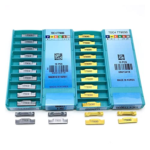 Inserto de carburo TDC4 TT9080 pack 20 piezas miniatura 2