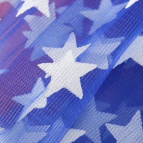 Winrola Red White Blue Tutu Skirt For Women Teens Girls American Star Tutu Skirt Adult 4Th Of July Usa Patriotic Spirit Week Tutu  thumb #3