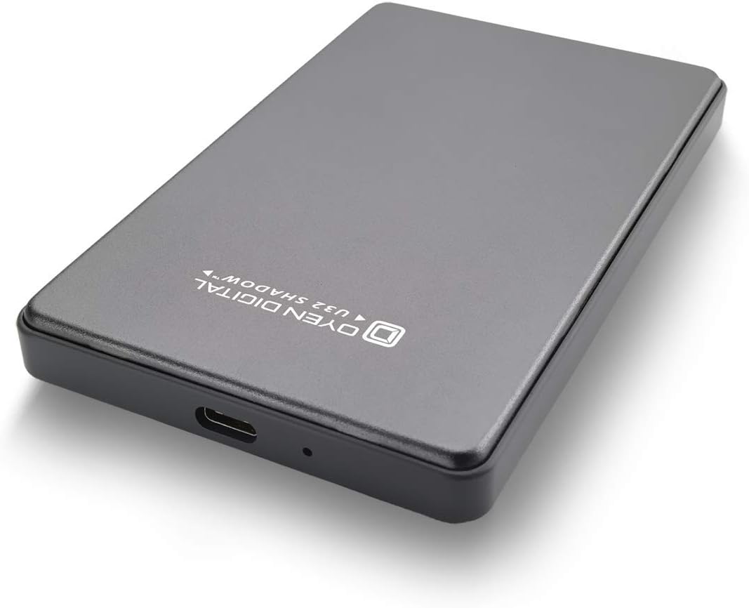 Oyen Digital U32 Shadow 500GB USB-C External Solid State Drive (SSD) for Xbox One