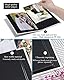 Klein Mini Fotoalbum Einsteckalbum 13X18 Größe 56 Fotos, Erinnerungsalbum mit Leinen Einband, Fotobuch Schwarze Seiten, Perfekt für Baby-, Hochzeits- & Familienfotos (13X18/2 Packungen, Beige)