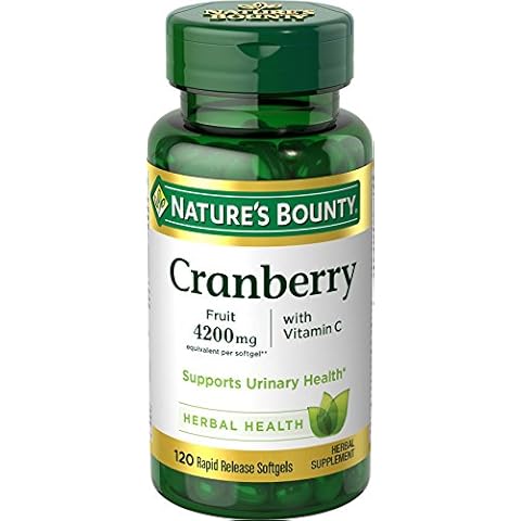 Nature's Bounty Cranberry Fruit Softgels Cover