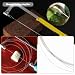 OTOTEC 2pcs Diamond Cutting Circular Wire Saw 2 Meter Thickness 0.15mm Ultra Fine Diamond Wire Saw Suitable for Cutting Ceramic Tiles and Stone Materials