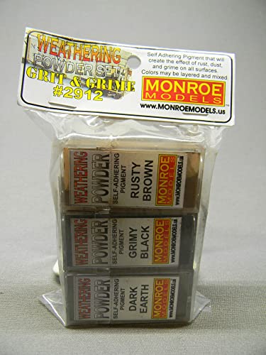 Monroe Models Weathering Powder 3 Pack