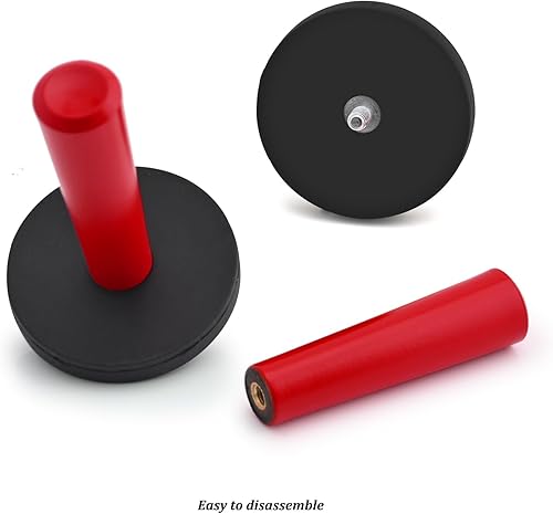 Miniatura 2 de EHDIS Imanes de vinilo para automóvil, soporte magnético negro, herramienta de tinte de ventana para vinilo de letreros, envoltura de automóviles y