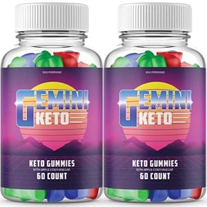 IDEAL PERFORMANCE (2 Pack) Gemini Keto Gummies (120 Gummies)