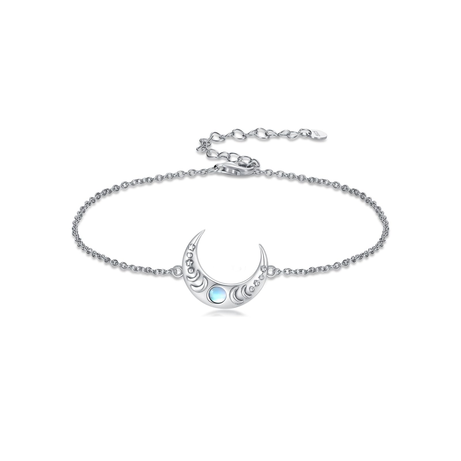 Dorunmo 925 Sterling Silver Infinity Bracelet Mother’s Day Birthday Jewelry Gifts for Women Wife Girlfriend Mom Her