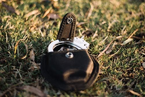 UZI UZI-CUFFCASE Nylon Reinforced Chain Handcuff Cuff Case with Metal Pocket Clip and Key
