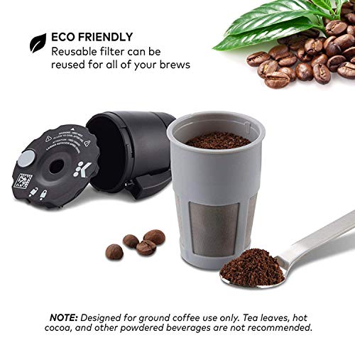BEST Marbe Reusable Coffee Filter Basket Compatible with Keurig 2.0 and
