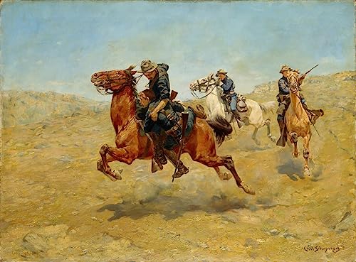 Impression d'affiches Mon Bunkie Charles Schreyvogel Toile 60x90