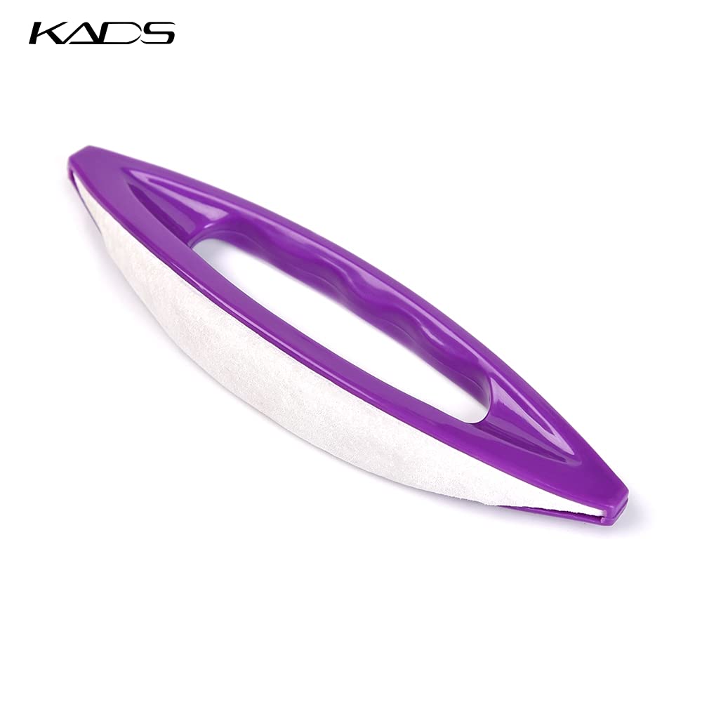 KADS Lot de 2 polissoirs à ongles en chamois pour ongles brillants et brillants