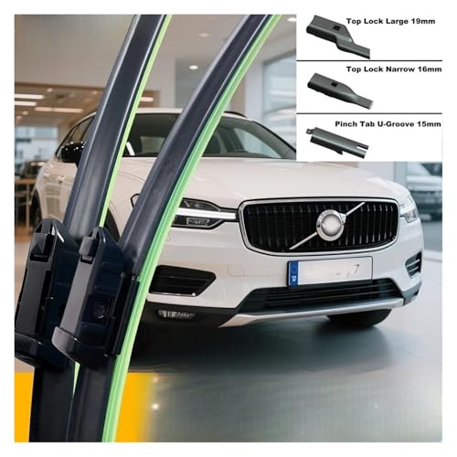 Escobillas limpiaparabrisas para viajes familiares seguros en Volvo XC70 2