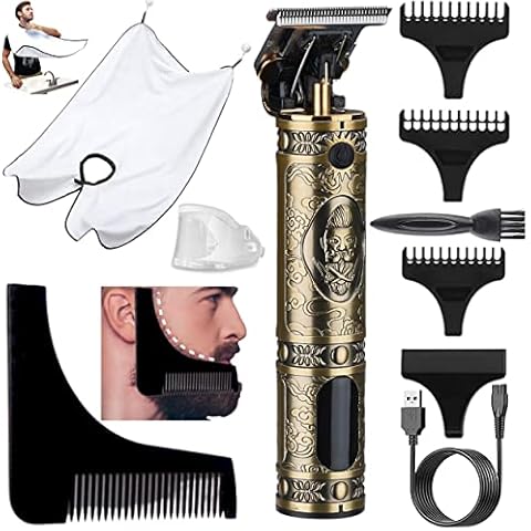 Générique Maquina Cortar Pelo Profesional con LED Pantalla y Carga Rápida USB Cover