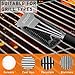 POLIGO Safe Grill Brush and Scraper with Deluxe Handle - 18