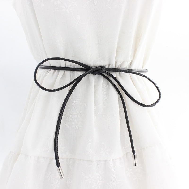 Waist Waist Chain Thin Belt Decorative Straps with Dress Knotted Waist Rope2