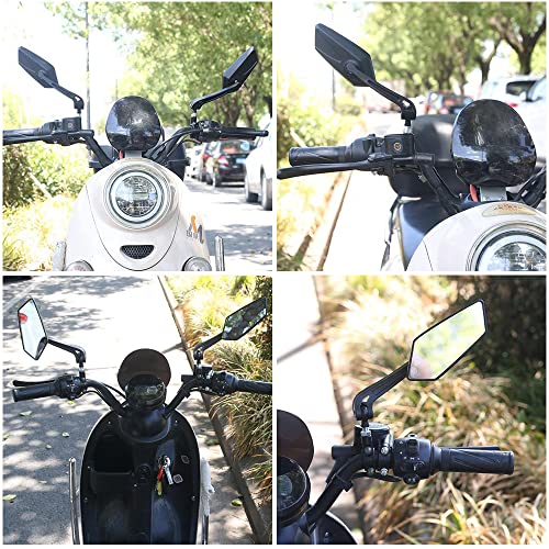 Espejo retrovisor para bicicleta eléctrica manillar gran angular giratorio montaña 6