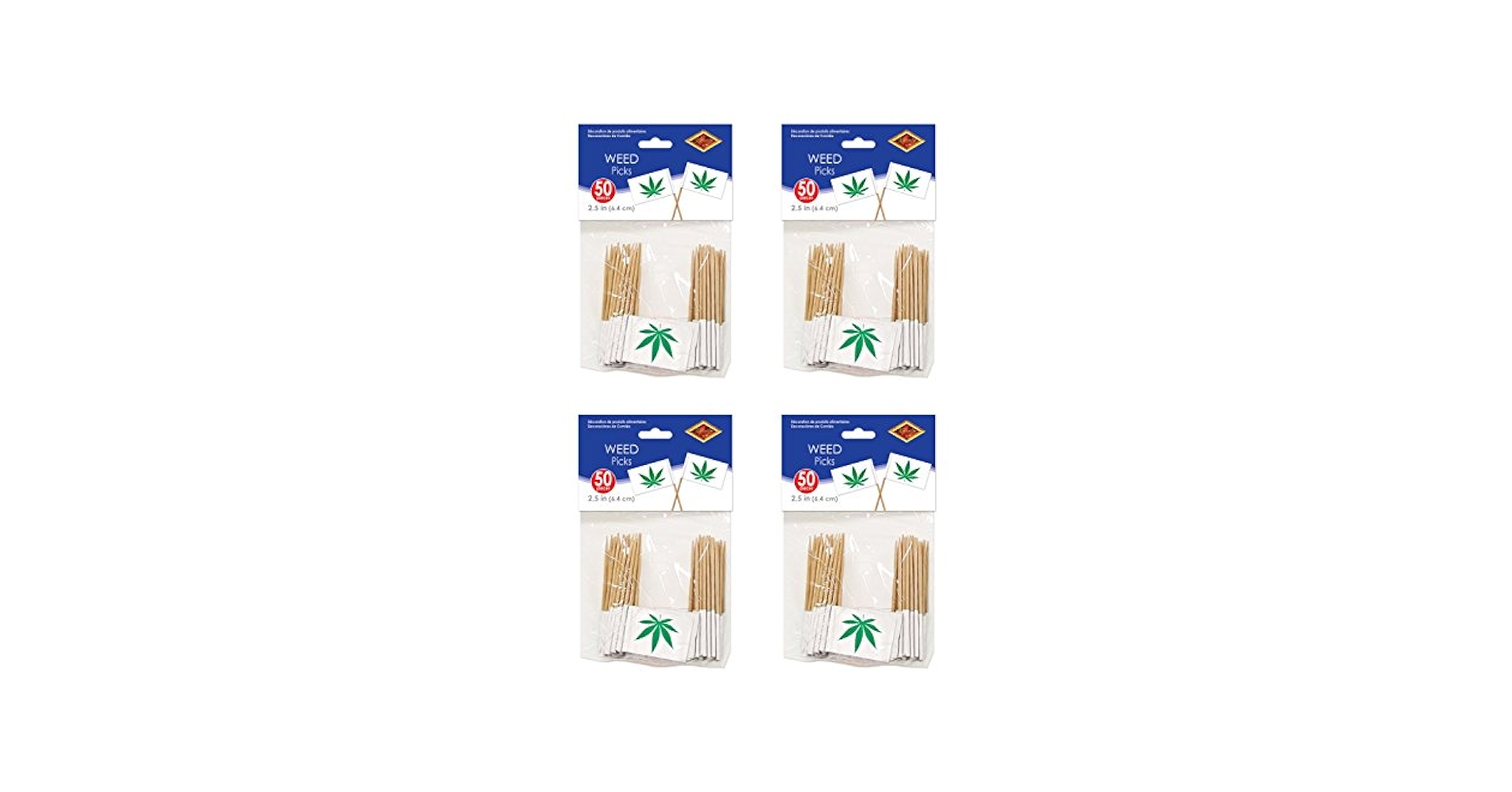 【パセリ】詰合せ Amazon.com: Beistle , 200 Piece Weed Picks, 2.5
