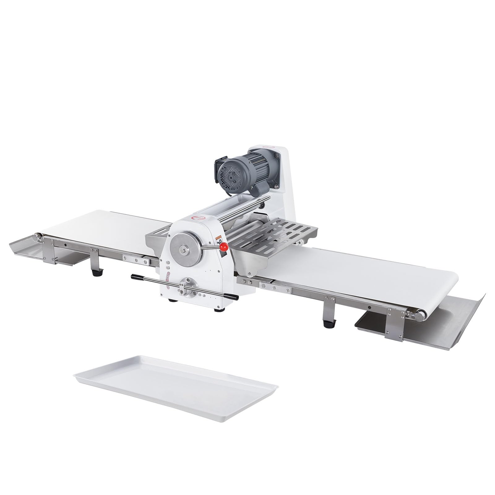 Happybuy Commercial Dough Sheeter Machine, 15.7-Inch, Electric, 0-1.4