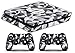 Skin PS4 SLIM – CAMOUFLAGE GÉOMÉTRIQUE – Limited Edition Decal étuis de protection pour faceplates Playstation 4 Sony BunDLE
