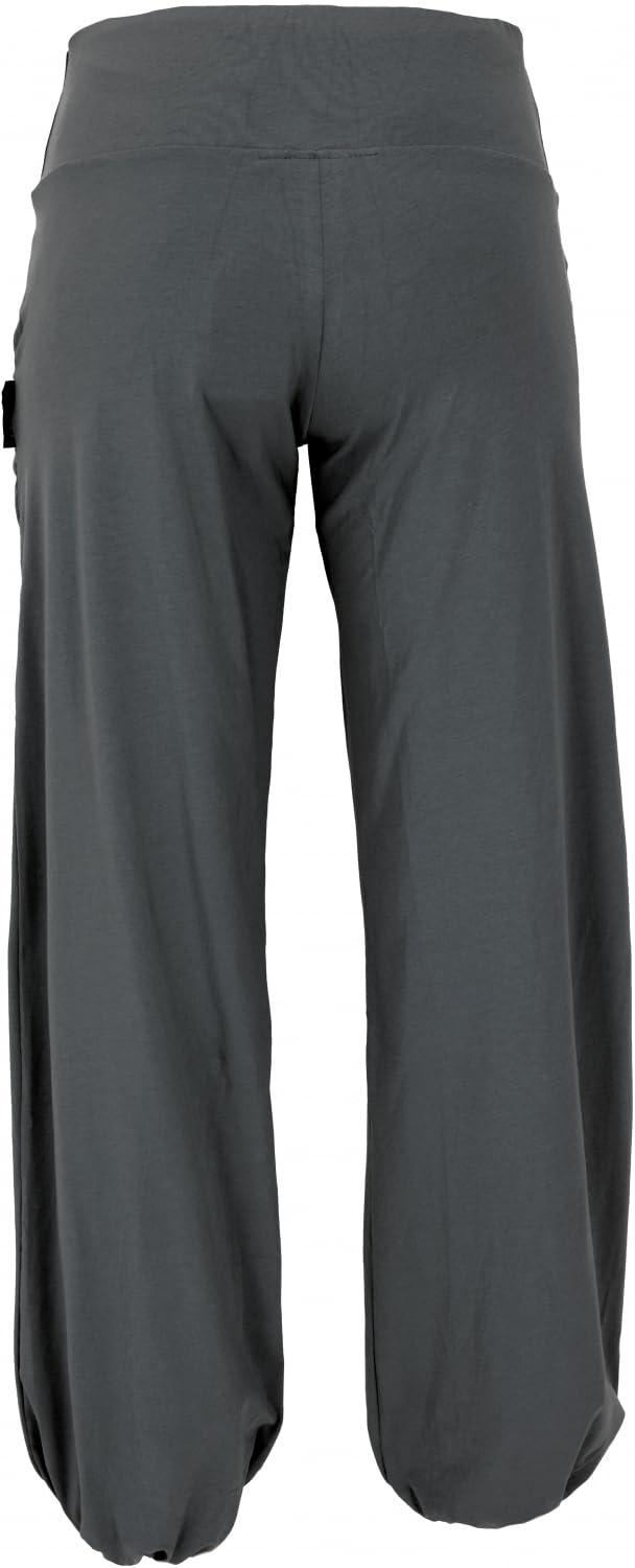 GURU SHOP Pantalon de yoga en coton bio pour femme