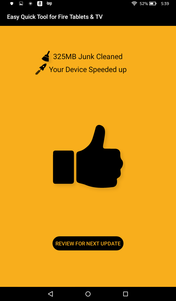 Easy Quick Tool for Fire Tablets & TV - App on Amazon Appstore