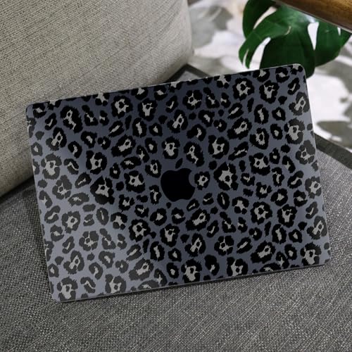 Image of MEEgoodo Case for M5 MacBook Pro 16 inch Case 2026 2024 2023 2021 with M5 M4 M3 M2 M1 Pro /Max Chip, Fit Model A3429 /A3428 /A3403 /A3186 /A2991 /A2780 /A2485, Snow Leopard Texture