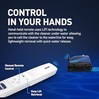 Polaris Freedom Plus Cordless Robotic Pool Cleaner for In-Ground Pools up to 50 ft, Outdoor Charging Caddy Included, Remote Control Included