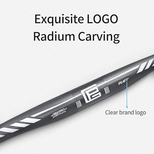 Platt Carbon Fiber Bike Handlebar Brand 9 Degrees Mtb Matte Carbon Handlebar 720Mm Mountain Bike Parts (Black) #TOP4