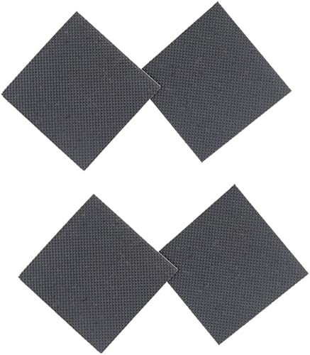 EXCEART Almohadilla antideslizante para zapatos 4 pares cuadrados de tacón alto suelas zapatos almohadillas resistentes al desgaste pegatinas