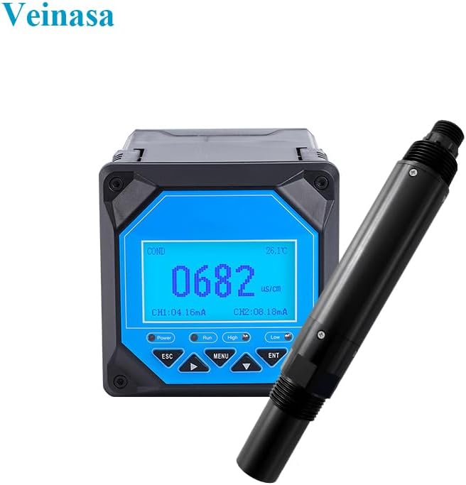 XS-DDM106 3 in 1 Water Tds and Electric Conductivity Meter Tds Water Quality Tester Total Dissolved Solids Meter (XS-DDM106+ MPC-202)