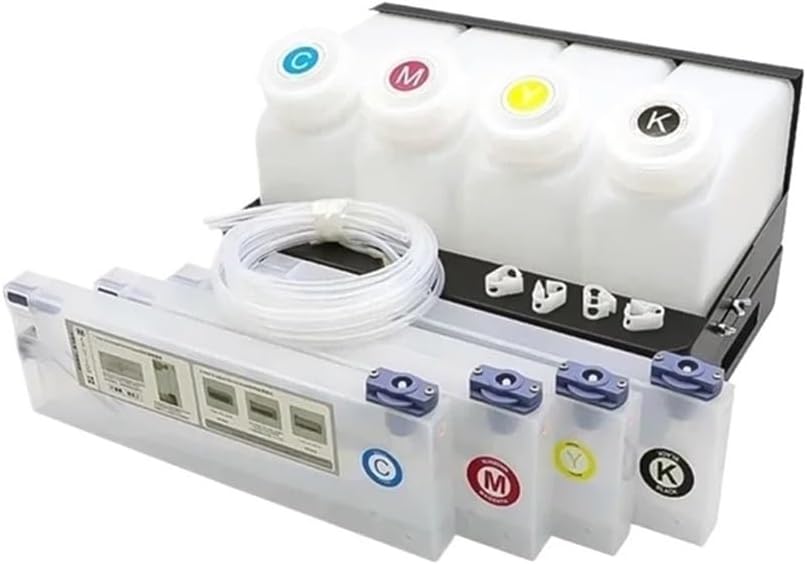 220ML Tank Refillable Ink Cartridge Bulk Ciss System,for Printer ，Compatible for Roland VS-640i BN-20 VS-540i VS-300i VS-420 VP-500i SJ-745(8 Cartridge)