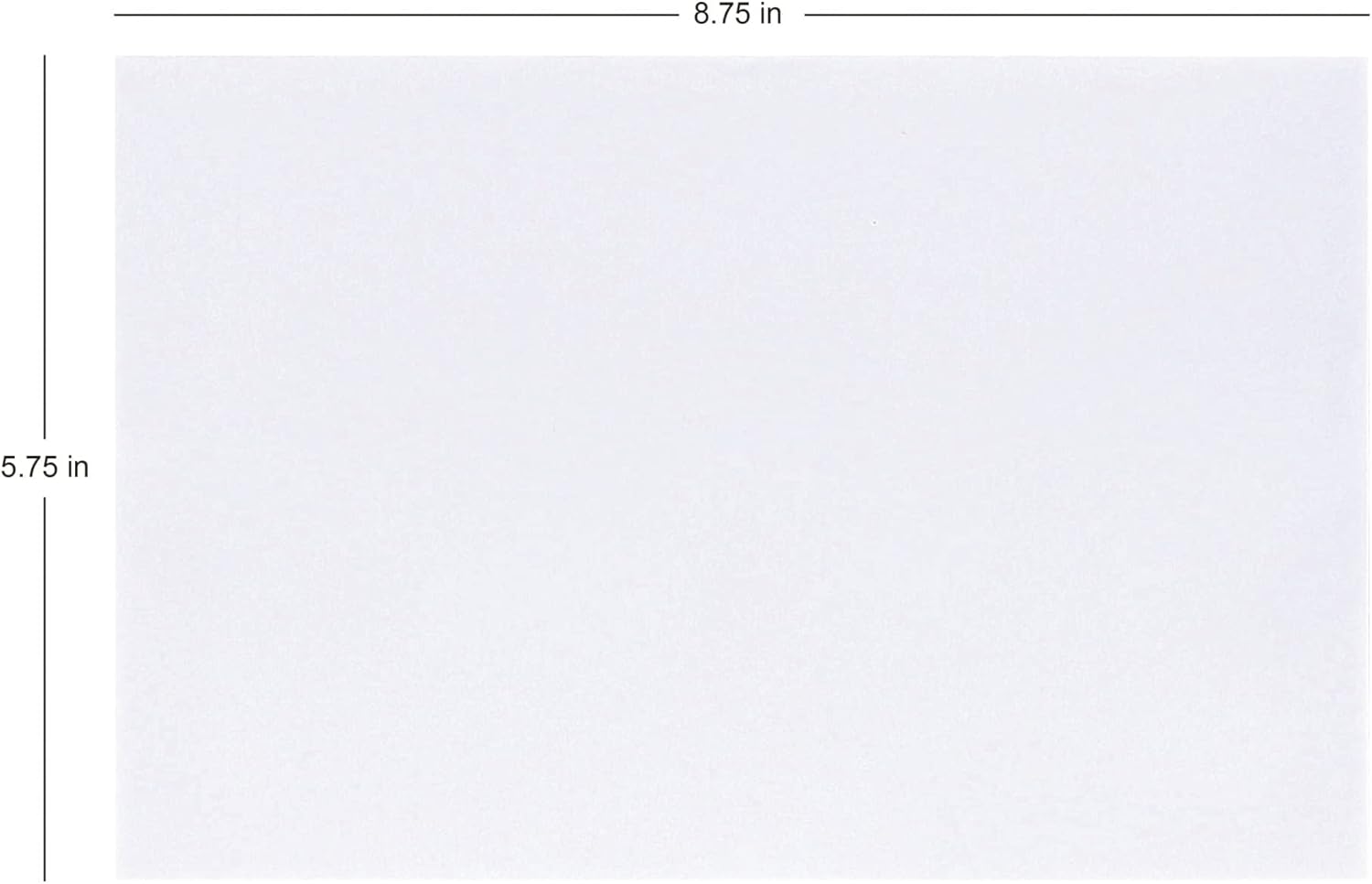 Office Depot Clean Seal(TM) Invitation Envelopes, 5 3/4in. x 8 3/4in., White, Box Of 100, 12030