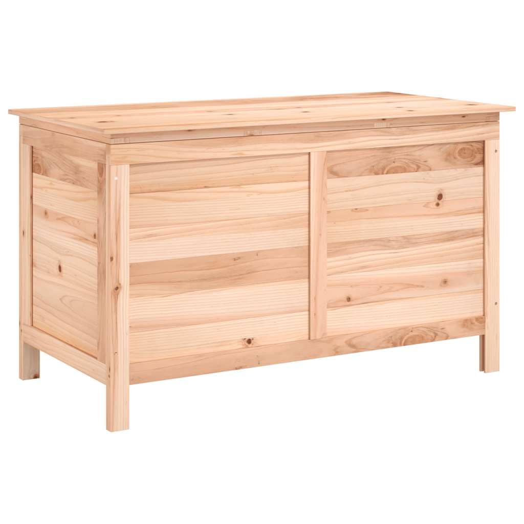 Scatola per cuscini per esterni, 99 x 50 x 56,5 cm, in legno massello di abete | Stoccaggio Giardino, Patio, Coperte, Giocattoli, Telaio Robusto, Durevole