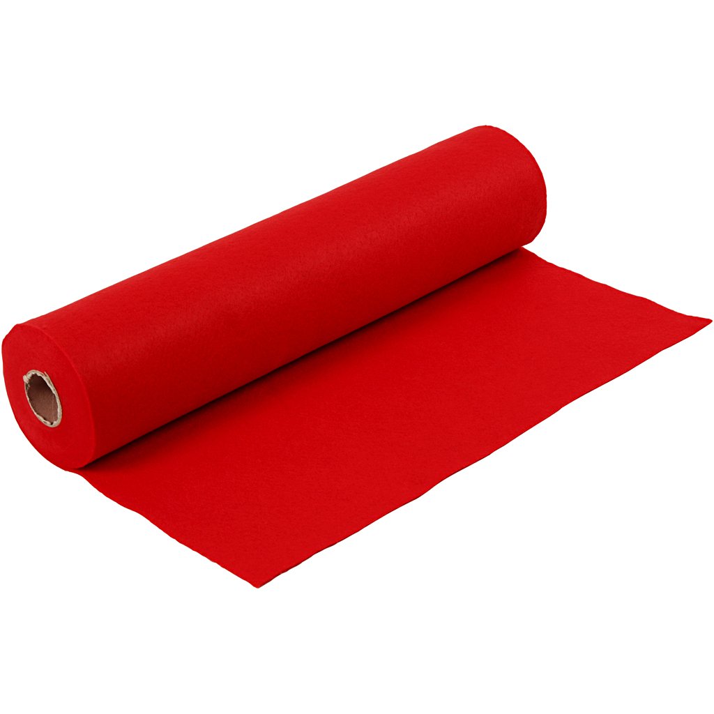 45012 Create Craft - Felt 5M Red
