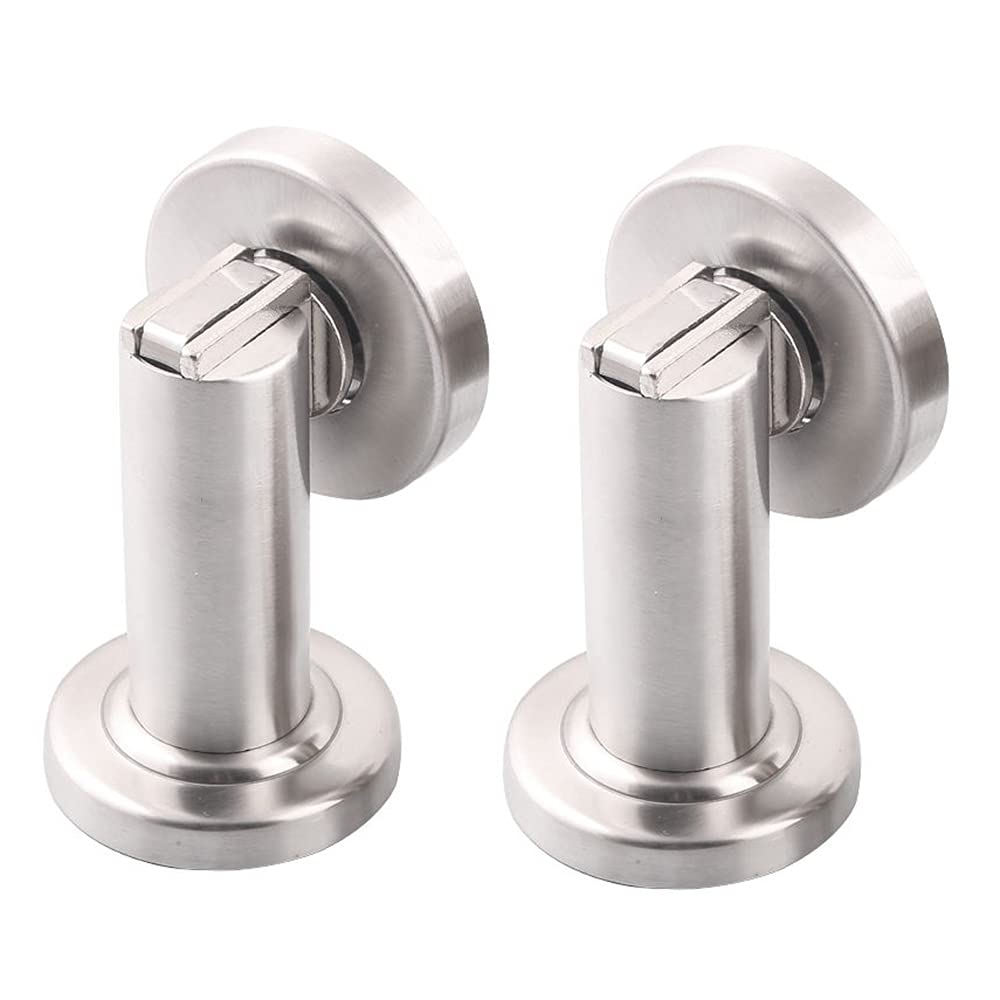 Tope de puerta magnético contra portazos en puertas pesadas de metal