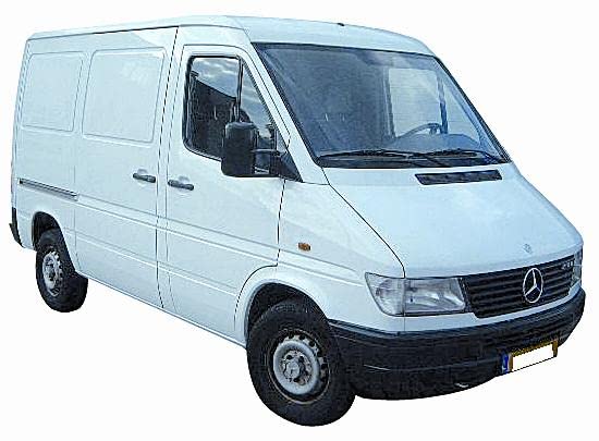CG94 Retrovisor manual derecho [lado del pasajero] para coche: Sprinter - Calota negra