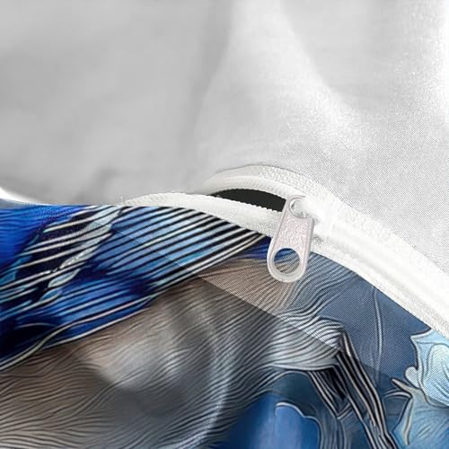 Parure de lit oiseau bleu 3D cocon de douceur pour garçon - 8