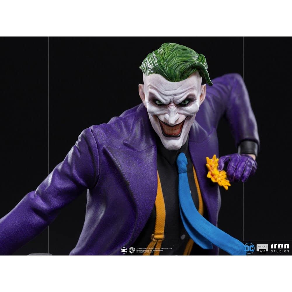 Amazon.com: Iron Studios DC Comics The Joker 1/10 Scale | DC
