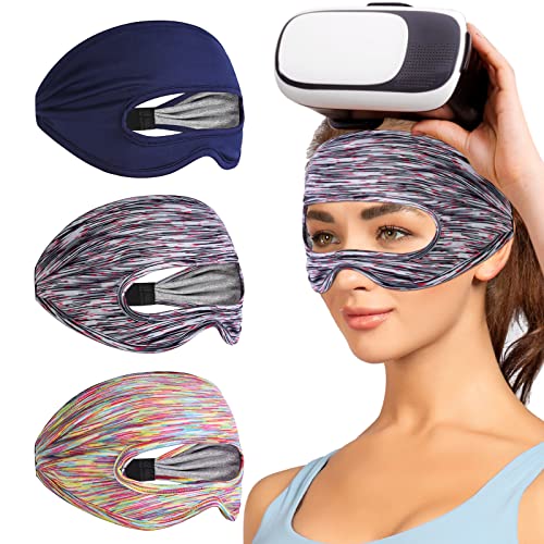 Charlux Vr Sweat Band For Oculus Quest 2 Face Mask Eye Masks Face Cover For Vr Workouts Supernatural Vr Sweat Guard For Women Men(3Pcs) #TOP2