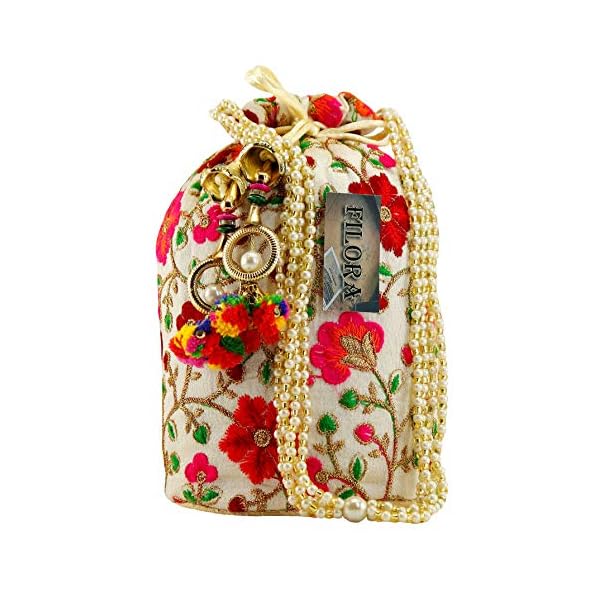 AILTINO Women Potli Bag combo's and set's Multicolor (Set of 8) - Image 3