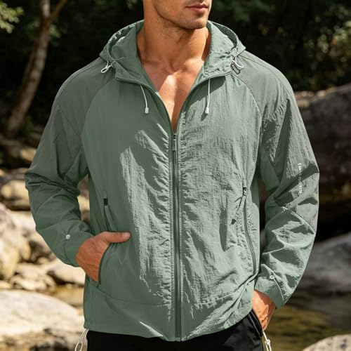 Chaqueta ligera para ciclismo con protección solar UV hombre miniatura 3