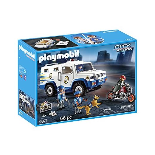 PLAYMOBIL- Vehículo Blindado, única (9371)