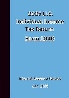 2025 U.S. Individual Income Tax Return Form 1040